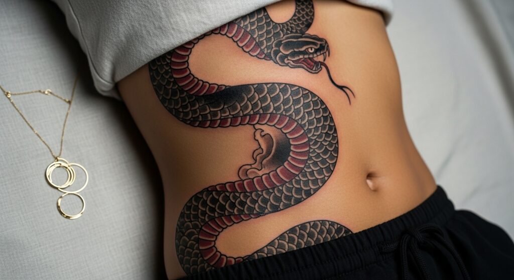 29 Magical Japanese Traditional Snake Tattoo Ideas That Are Mysterious Symbolic and Strikingly Beautiful