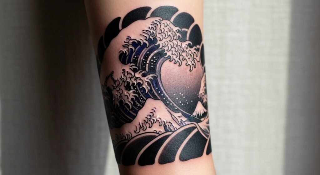 24 Unique Japanese Traditional Wave Tattoo Ideas That Are Dynamic Flowing and Absolutely Mesmerizing