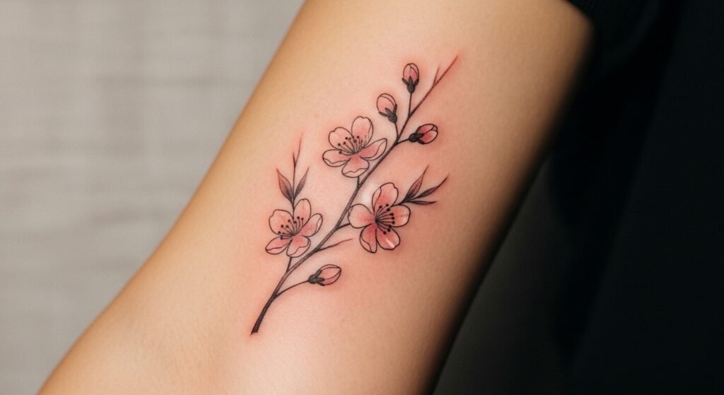 22 Bold Small Japanese Flower Tattoo Ideas That Are Delicate Colorful and Absolutely Timeless to Wear