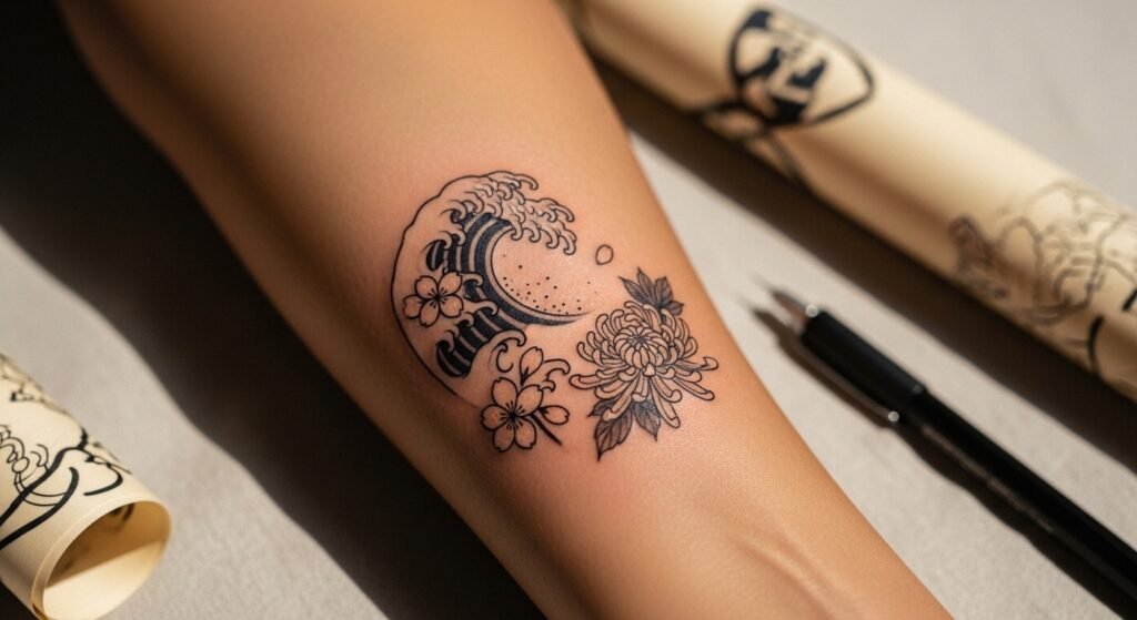 How to Combine Small Japanese Tattoo Elements for a Cohesive Stunning and Culturally Rich Design
