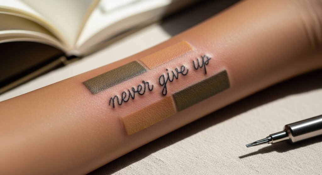 How to Design a Never Give Up Tattoo That Is Unique Personalized and Tells Your Most Powerful Personal Story