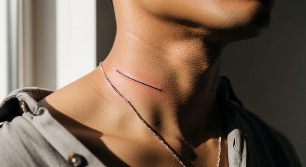 22 Genius Minimalist Collar Bone Tattoo Men Ideas You’ll Want Immediately