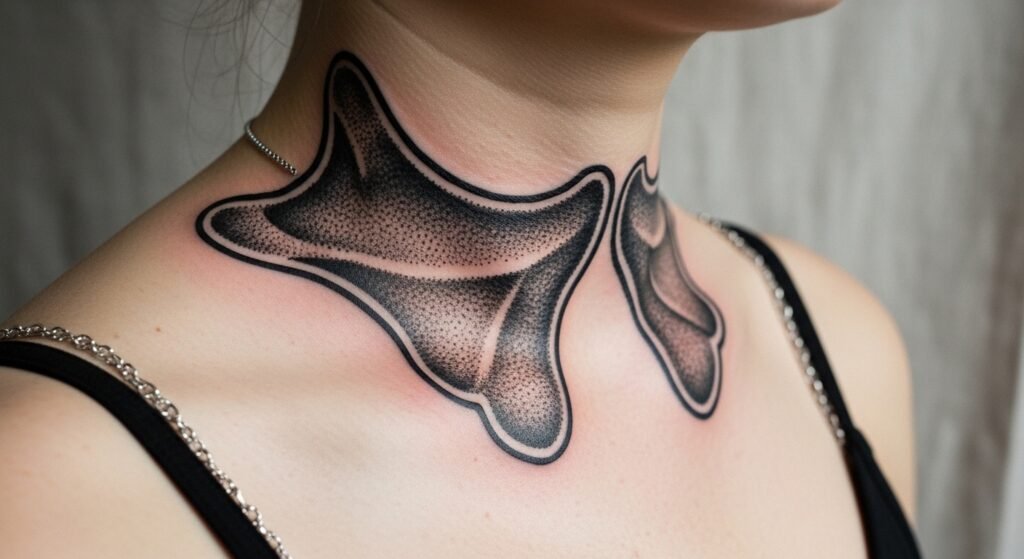 24 Creative Collar Bone Tattoo Men Sleeve Extension Ideas for Full Flow